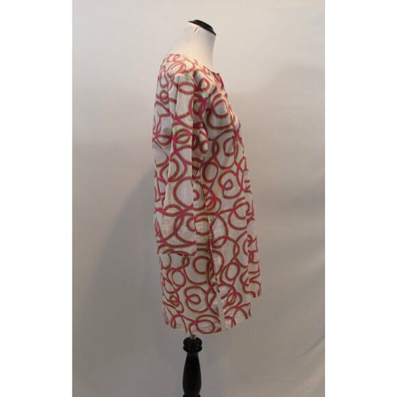 GRETCHEN SCOTT Sz S Small Mommy & Me Tunic String Thing Pink Green NWT - Picture 3 of 8